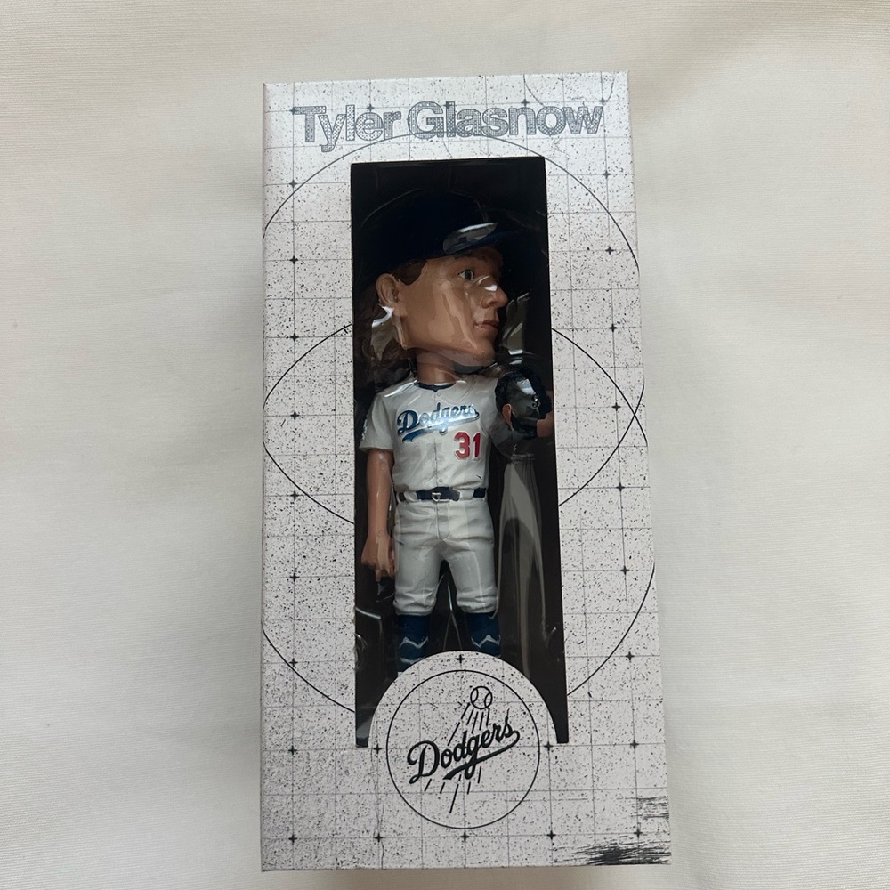 DODGER TYLER GLASNOW BOBBLE HEAD